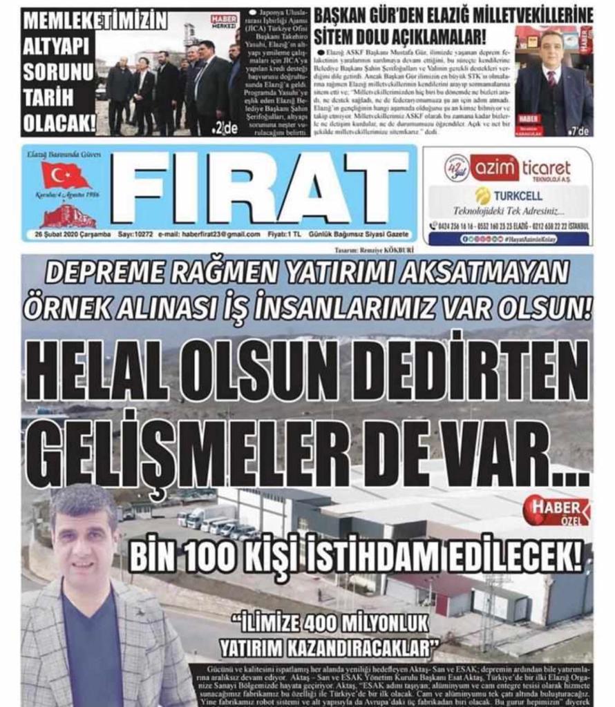 Giant Investment from Esak Aluminum