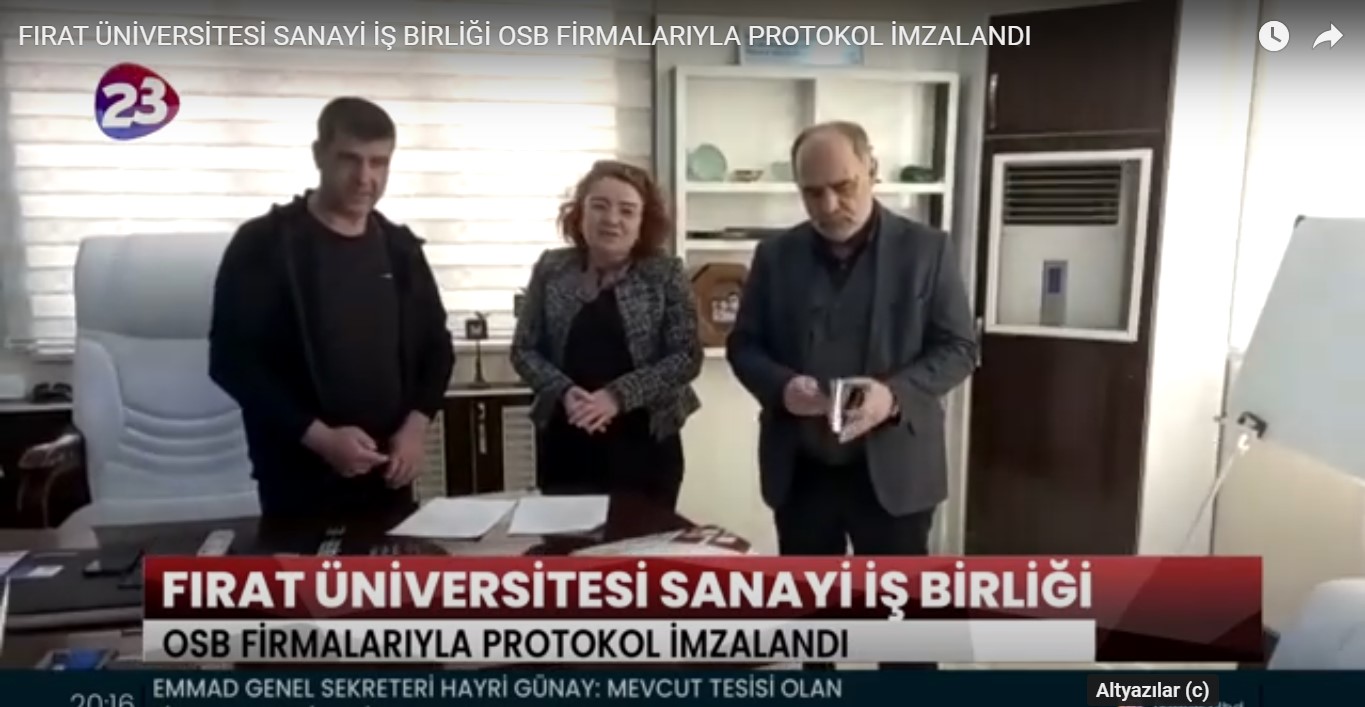 Fırat Üniversitesi İle Protokol İmzalandı